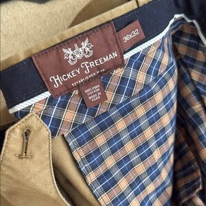 Hickey Freeman Tan Chinos Classic Style